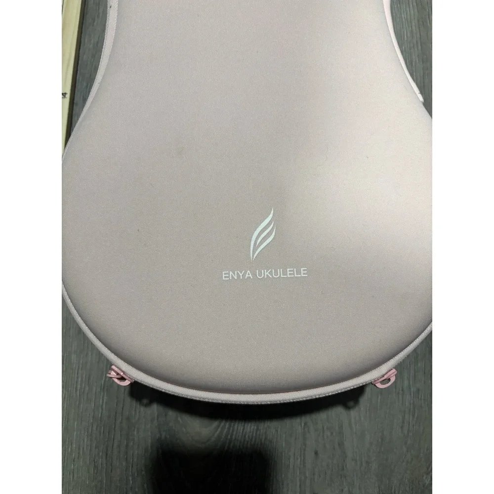 Enya Nova U Concert Ukulele Pink w/ Hard Case Tuner & Capo Carbon Fiber